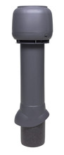 125/160/700 вентиляционный выход (теплоизолированный), цвет RR23 серый (Ral 7015)