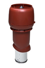 160/225/500 вентиляционный выход (теплоизолированный), цвет RR29 красный (Ral 3009)