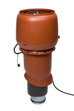Р-Вентилятор E190/125/500 c шумопоглотителем, цвет RR750 кирпичный (Ral 8004), 500 м3/ч