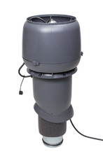 Р-Вентилятор E190/125/500 c шумопоглотителем, цвет RR23 серый (Ral 7015), 500 м3/ч