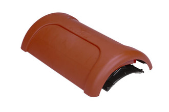 Аэратор PELTI KTV/HARJA коньковый вентиль для металлических кровель, цвет RR29 красный (Ral 3009)