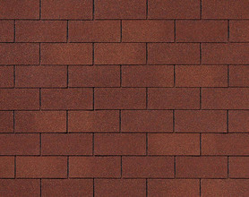 Мягкая кровля Roofshield Американ Фемили, цвет коричневый, 3 м²/упак.