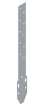 Удлинитель кронштейна металл Стандарт Альта Профиль, D-115 мм, цвет белый