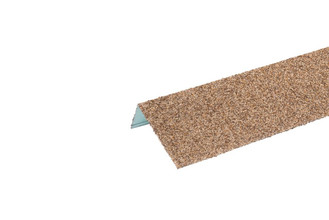 Наличник оконный металлический Hauberk, цвет песчаный 50х100х1250 мм