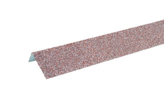 Наличник оконный металлический Hauberk, цвет мраморный 50х100х1250 мм