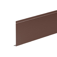 Ветровая планка (L-профиль) 300 АКВАСИСТЕМ, сталь 0.45, PE Zn 140, 2000 мм, цвет RAL 8017 (коричневый)