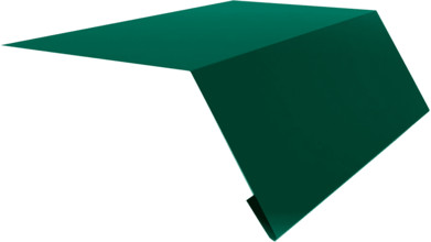 Карнизная планка (полиэстер), 2000 мм, 0,45 мм, Ral 6005 зеленый