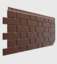 Фасадная панель Docke Flemish цвет коричневый (1095*420мм) S=0.46м2