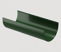 Желоб водосточный Docke (Деке) Standart, 2000 мм, цвет зеленый (RAL 6005)