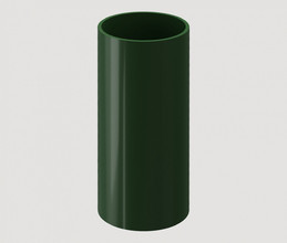 Труба водосточная Docke (Деке) Standart, 3000 мм, цвет зеленый (RAL 6005)