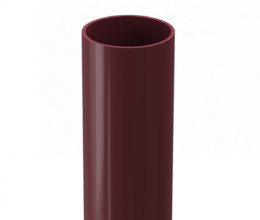 Труба водосточная Docke (Деке) Standart, 3000 мм, цвет красный (RAL 3005)