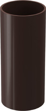 Труба водосточная 1000мм Docke (Деке) LUX, цвет шоколад (RAL 8019)