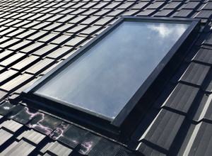 Мансардное окно WERSO 55x78 глухое, однокамерный стеклопакет, сосна