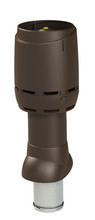 125/160/500 FLOW - вентиляционный выход (теплоизолированный), цвет RR32 коричневый