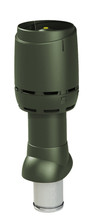 125/160/500 FLOW - вентиляционный выход (теплоизолированный), цвет RR11 зеленый