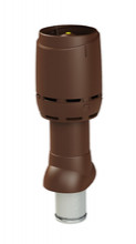 160/225/500 FLOW - вентиляционный выход (теплоизолированный), цвет шоколадный (Ral 8017)