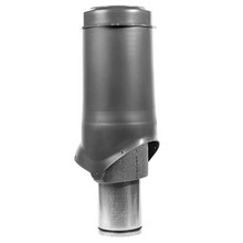 Вентиляционный выход Krovent Pipe-VT 125/206/500, цвет серый