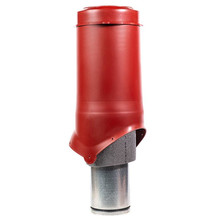 Вентиляционный выход Krovent Pipe-VT 150/206/500, цвет красный