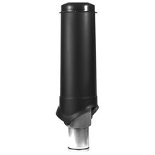 Вентиляционный выход Krovent Pipe-VT 125/206/700, цвет черный