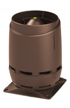 S 160 FLOW вентиляционный выход с основанием 300x300мм, цвет RR32 коричневый