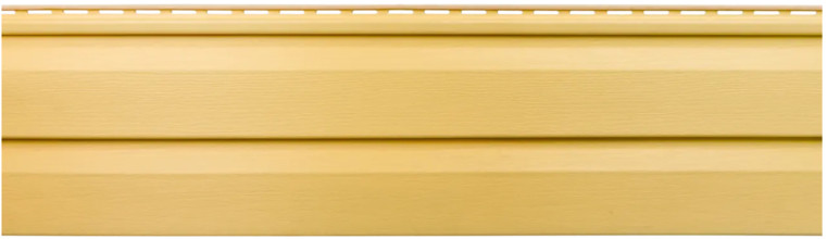 Сайдинг виниловый Альта-Профиль Канада Плюс Престиж Желтый (3660 x 264 мм)