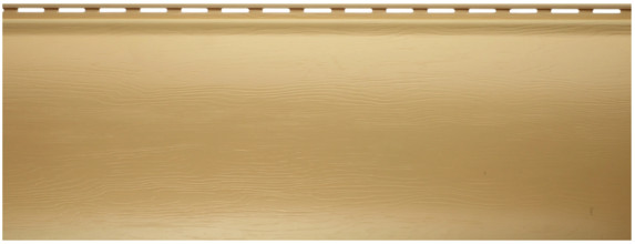 Сайдинг виниловый Альта-Профиль Blockhouse Престиж BH-01 Золотистый (3100 х 200 мм)