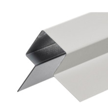 Внешний угол асимметричный Cedral Lap C01 Белый минерал 3000 мм