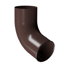 Отвод трубы Docke STAL PREMIUM, цвет шоколад (Ral 8019)