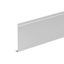 Ветровая планка (L-профиль) 150 АКВАСИСТЕМ, сталь 0.45, PE Zn 140, 2000 мм, цвет RR20 (белый)