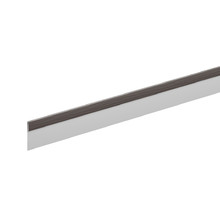 Финишная планка АКВАСИСТЕМ, сталь 0.45, PE Zn 140, 2000 мм, цвет RR32 (темно-коричневый)