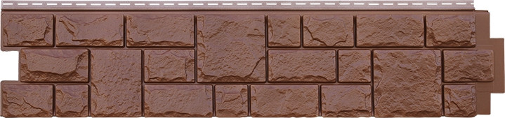 Фасадная панель Я-Фасад Екатерининский камень, гречневый (1,407 х 0,307 м)