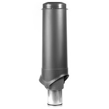 Вентиляционный выход Krovent Pipe-VT 150/206/700, цвет серый