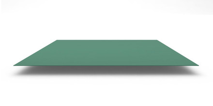 Плоский лист с полимерным покрытием Полиэстер (PE) 0,45 мм, 1250х2000 мм, цвет RAL 5021