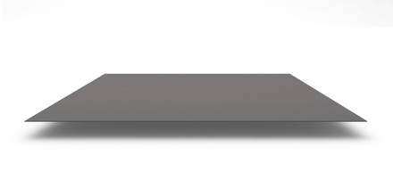 Плоский лист с полимерным покрытием Полиэстер (PE) 0,45 мм, 1250х2000 мм, цвет RAL 7005