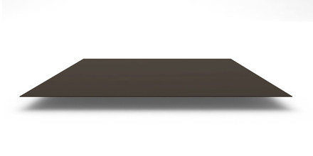 Плоский лист с полимерным покрытием Полиэстер (PE) 0,45 мм, 1250х2000 мм, цвет RR32