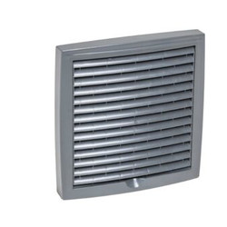 Наружная вентиляционная решетка VILPE 150Х150 (цвет серый)