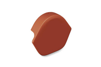 Торцевой коньковый элемент Фирафикс Braas (Браас), цвет красный