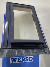 Окно-люк WERSO 52х94 для холодных чердаков, однокамерный, сосна
