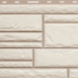 Фасадная панель Альта Профиль Камень белый (1130х470 мм)