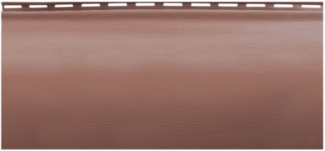 Сайдинг акриловый Альта-Профиль Blockhouse Премиум BH-01 Красно-коричневый (3100 х 200 мм)