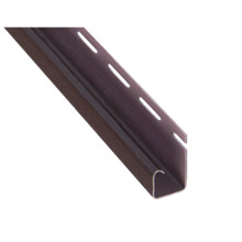 J-профиль Альта-Профиль коричневый, 3000 мм