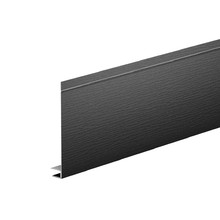 J-фаска 200 AQUASYSTEM, сталь 0.45, PE Zn 140, 2000 мм, цвет RAL 9005 (черный)