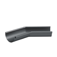 Угол желоба внутренний 135° Aquasystem (90/125) Ral 7024 PU MATT