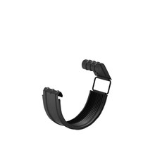 Соединитель желоба в комплекте Aquasystem (90/125) Ral 9005 PU MATT