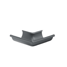 Угол желоба наружный 90° Aquasystem (100/150) Ral 7024 PU MATT