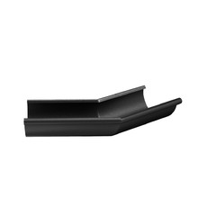 Угол желоба наружный 135° Aquasystem (100/150) Ral 9005 PU MATT