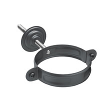 Хомут с комплектом крепления Aquasystem (100/150) Ral 7024 PU MATT