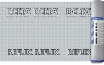 Пароизоляционная пленка DELTA REFLEX (1,5*50м, 75кв.м.) 180 г/м²