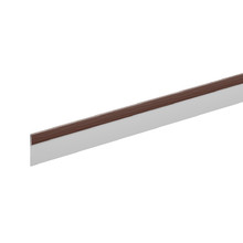 Финишная планка АКВАСИСТЕМ, сталь 0.45, PE Zn 140, 2000 мм, цвет RAL 8017 (коричневый)