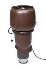 Р-Вентилятор E190/125/500 c шумопоглотителем, цвет RR32 коричневый, 500 м3/ч